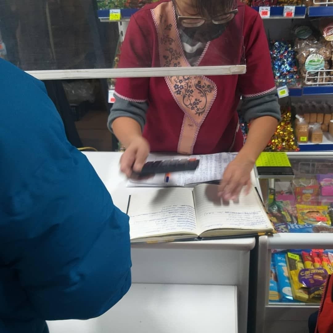 Учёт долгов клиентов в магазине