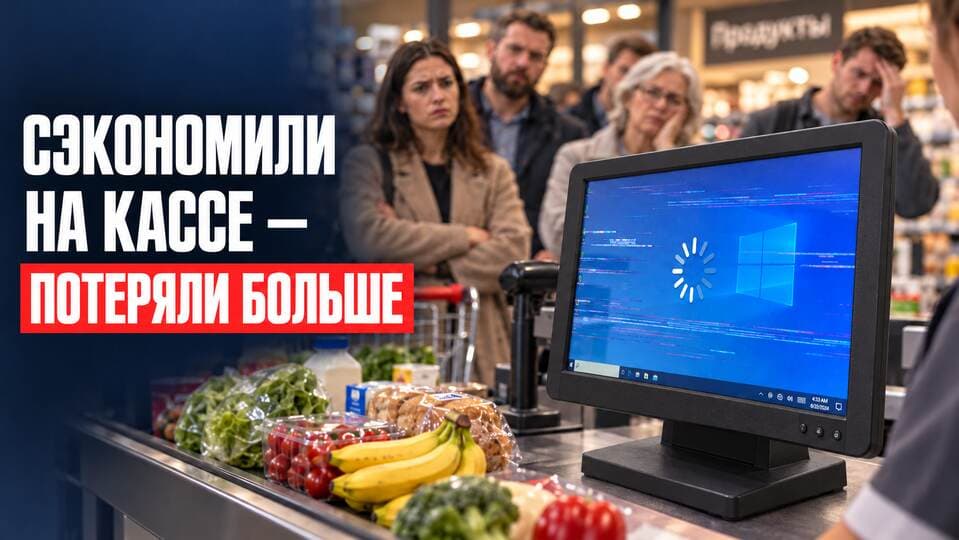 Почему нельзя экономить на POS-моноблоке для магазина